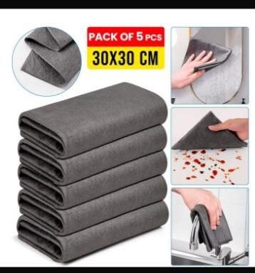 Thickened Magic Cleaning Cloth – 5 Pcs (30 x 30)cm