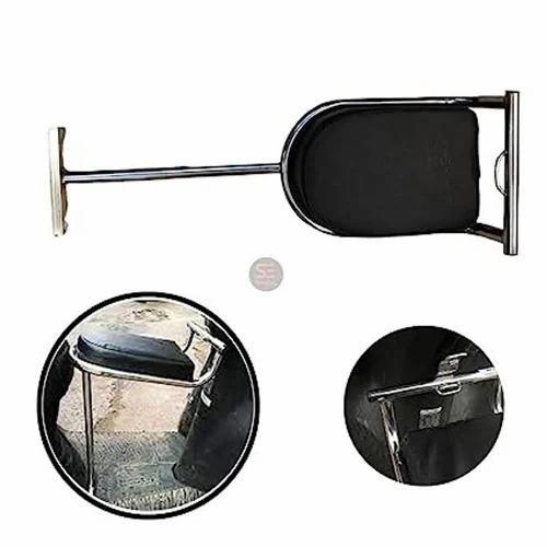 Portable Baby Seat for Scooters – Premium Leather & Stainless Steel with Safety Footrest Guard