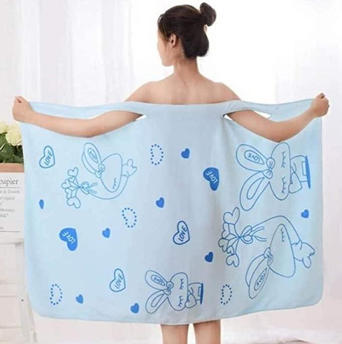 Microfiber Wearable Magic Bath Towel for Women – Pack of 2