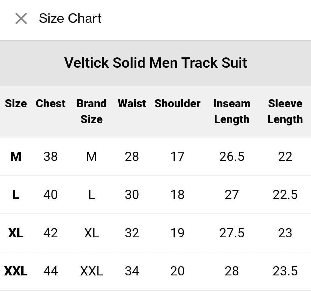 Men's Side Stripe 4-Way Stretch Polyester Tracksuit