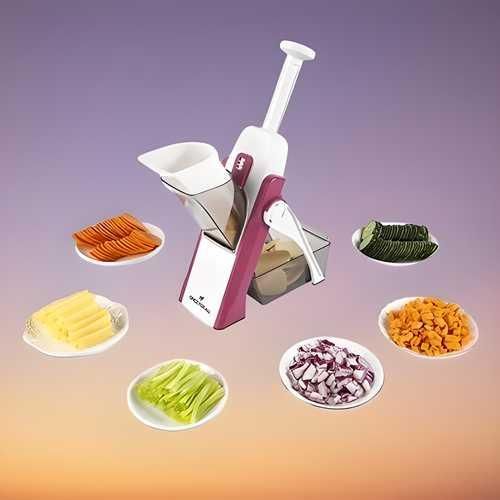 Premium Adjustable Vegetable Slicer – With Thickness &amp; Size Adjustment