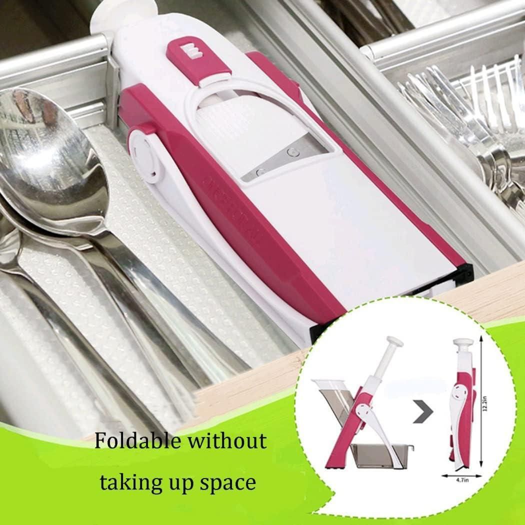 Premium Adjustable Vegetable Slicer – With Thickness &amp; Size Adjustment