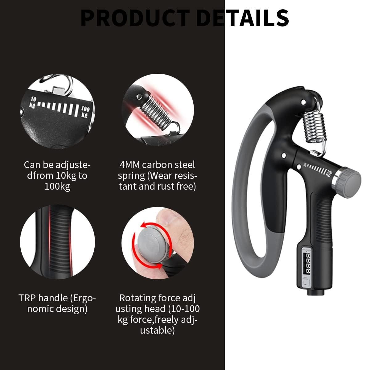 Adjustable Counting Hand Grip