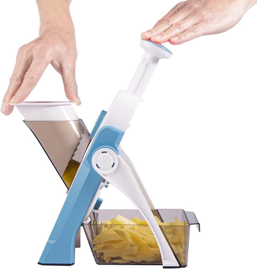 Premium Adjustable Vegetable Slicer – With Thickness &amp; Size Adjustment