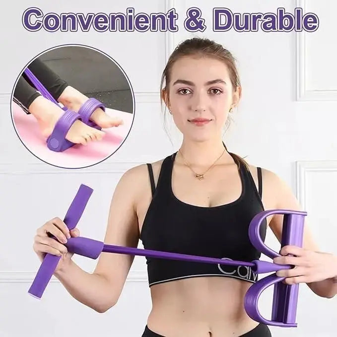 Yoga Pedal Puller Resistance Band – Full Body Fitness Equipment